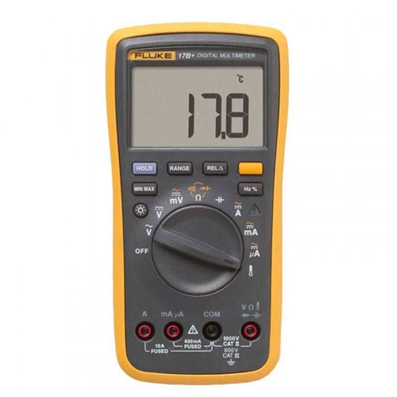 Multimetro-Digital-600-V-Cat-III-AC-E-DC-Fluke-17B--