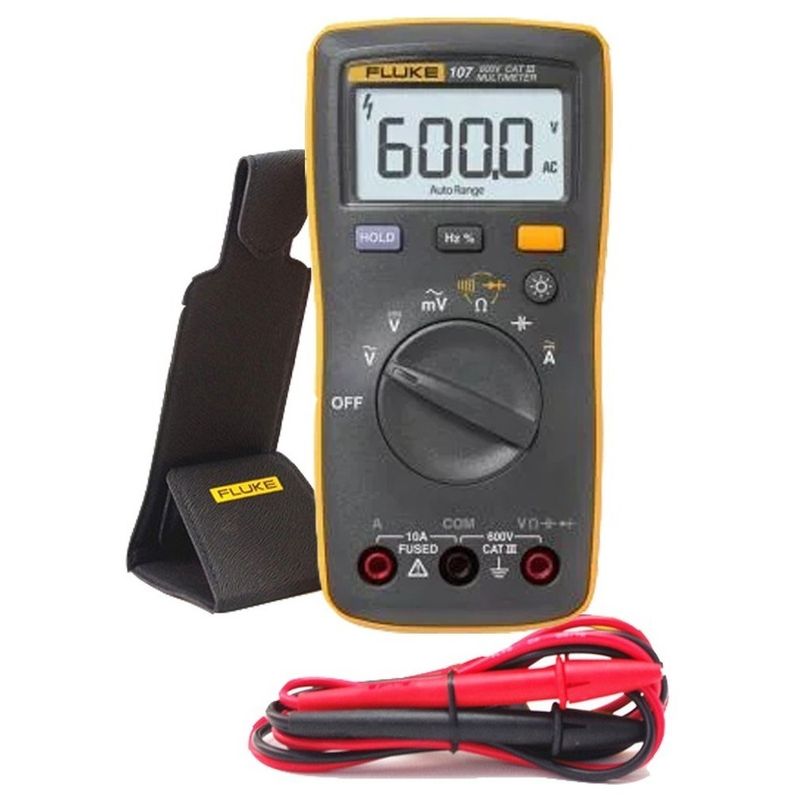 Multimetro-Digital-107-Fluke-CAT-III-600V