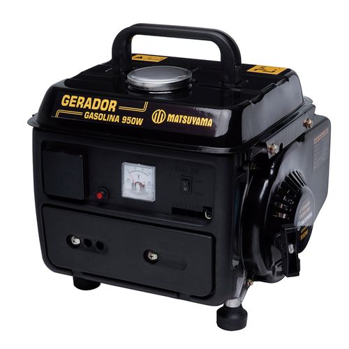 Gerador de Energia a Gasolina 950W 2 Tempos Monofásico Matsuyama 126454