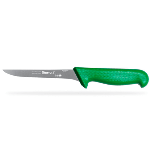 Faca Desossa 15cm Verde Reta Estreita Starrett BKG104-6