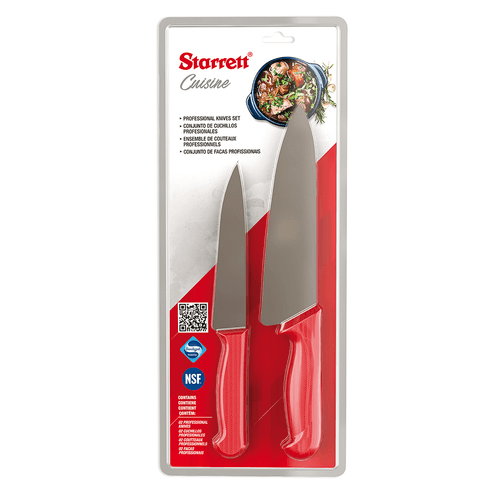 Kit de Facas Para Cozinha 2 Peças Starrett - BKK-2R