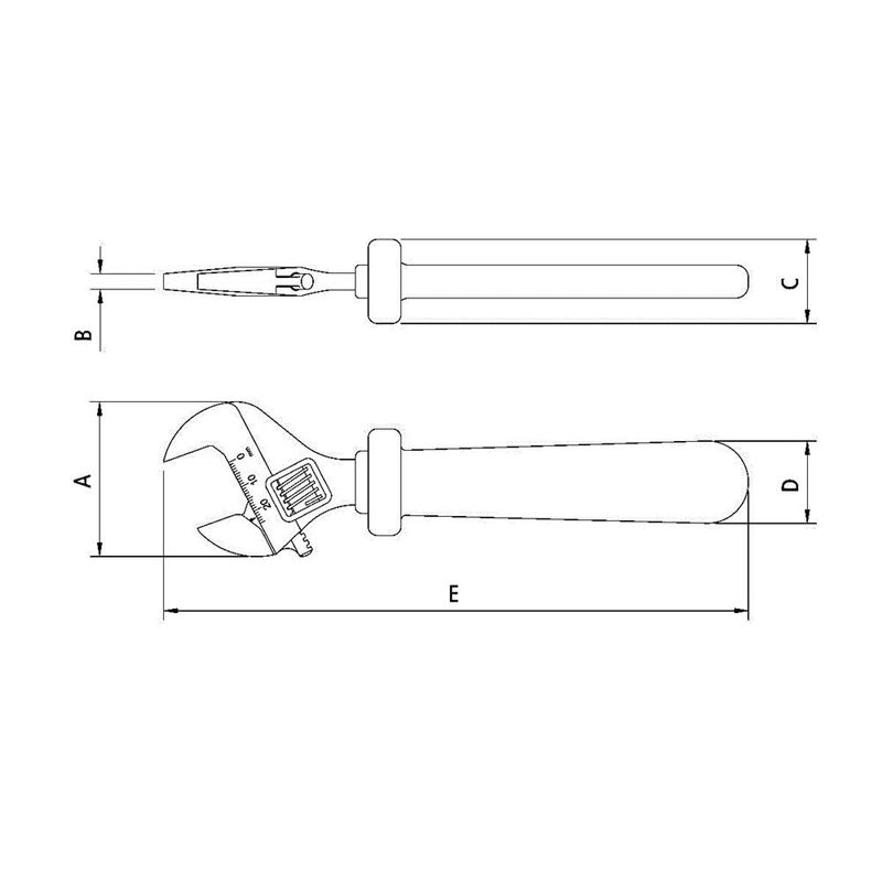 Chave-ajustavel-isolada-8-Tramontina-IEC-60900-44310008-ANT-Ferramentas