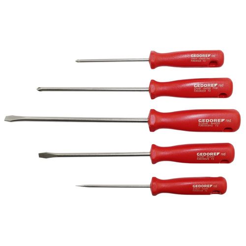 Jogo de Chave Fenda e Philips 5 peças Gedore Red 3365101