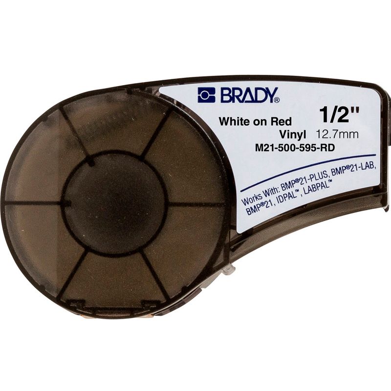 Brady-BMP21-Cartucho-Fita-Vinil-Vermelha-M21-750-595-RD-127X64MM--ANT-Ferramentas