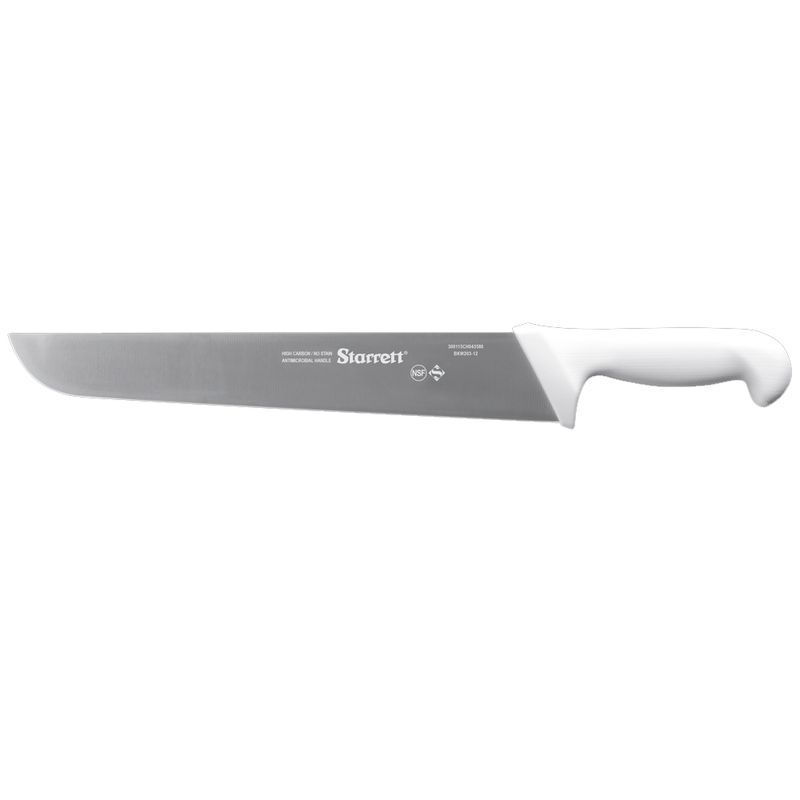 Faca-para-Carne-Lamina-Reta-Larga-30cm-Starrett-BKW203-12-ANT-Ferramentas