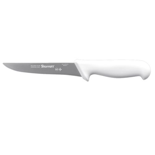 Faca Desossa Lâmina Reta Larga 15cm Branca Starrett BKW103-6