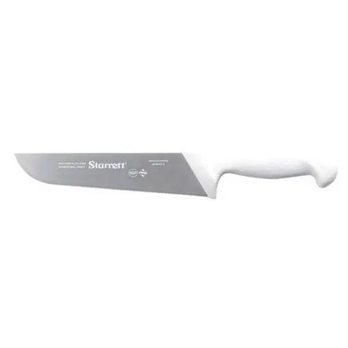 Faca Churrasco e Açougue Reta Larga 25cm Branca Starrett BKW203-10