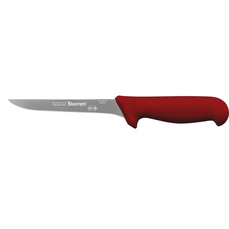 Faca-Desossa-Lamina-Reta-Estreita-15cm-Vermelha-Starrett-BKR104-6-ANT-Ferramentas