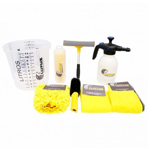 Kit de Limpeza para Carro 8 Peças Lupus PIN2018-2