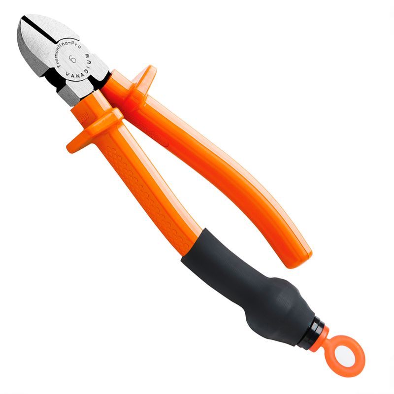 Alicate-Corte-Diagonal-Isolado-NR10-6--Trabalho-em-Altura-Tramontina-44385006-ANT-Ferramentas-