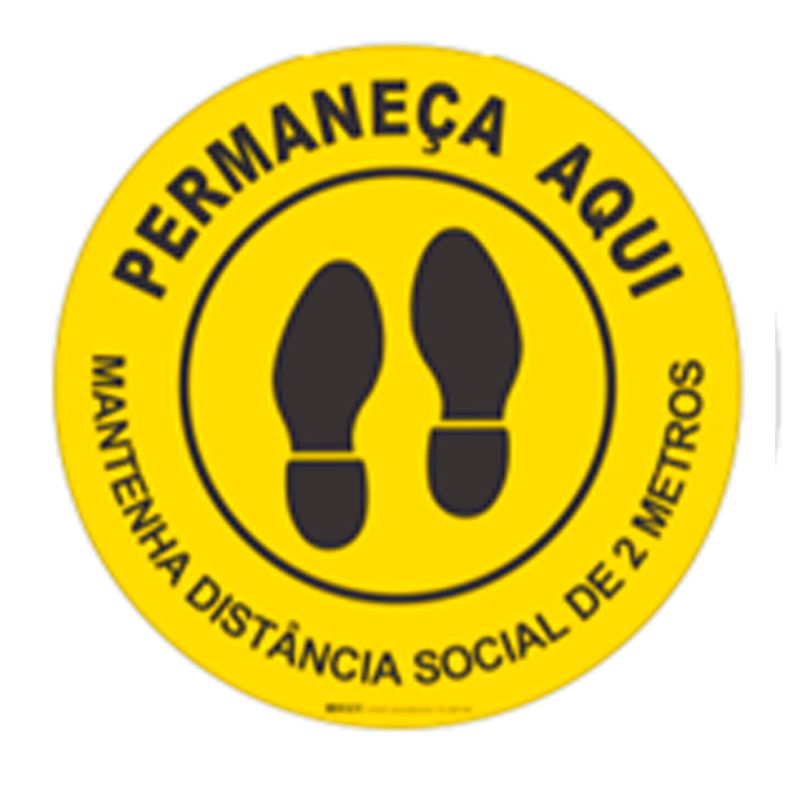 Adesivo-de-Chao-de-Vinil-Permaneca-aqui-Mantenha-distancia-Amarelo-Brady-170215-ANT-Ferramentas