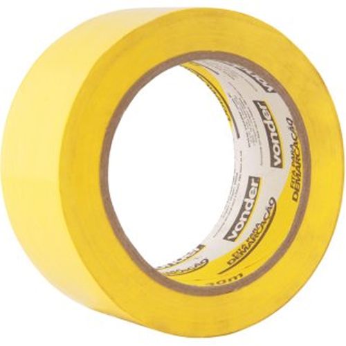 Fita Adesiva para Demarcação 48mm x 30m Amarela Vonder 1065504301