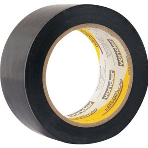 Fita Adesiva para Demarcação 48mm x 30m Preta Vonder 1065504371