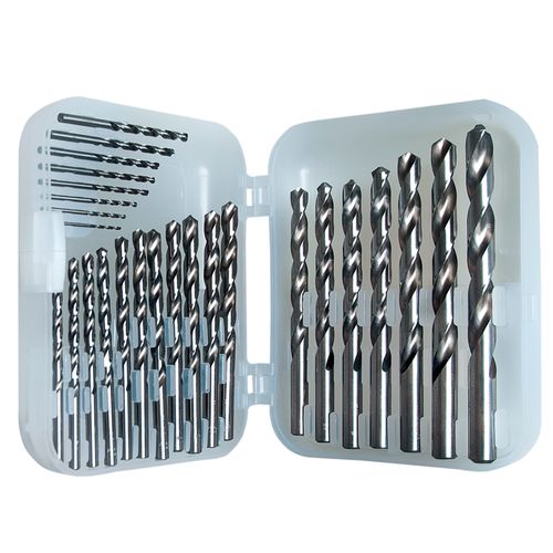 Jogo de Brocas HSS para Aço 1/16" a 1/2" 26 Peças Tramontina 43146526