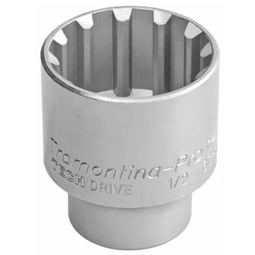 Soquete Estriado Techdrive 14mm Tramontina 44850114