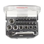 ogo-de-Soquete-Sextavado-1-4--6-a-13mm-Gedore-Red-3300026-ANT-Ferramentas