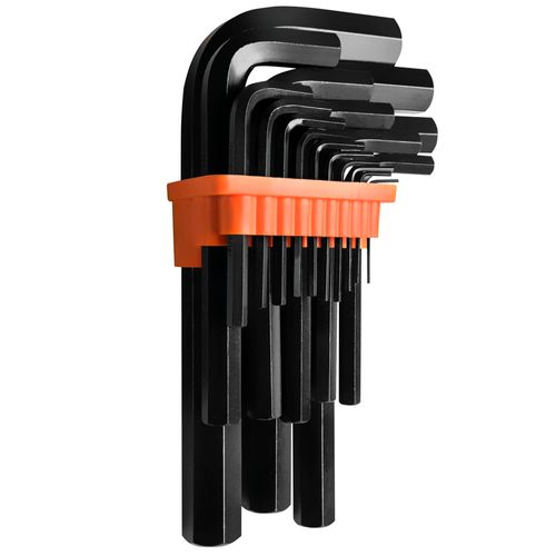 Jogo de Chave Hexagonal 1/16" a 1"  18 peças Tramontina 44420218