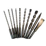 Kit-de-Brocas-Talhadeira-e-Ponteiro-SDS-Plus-10-Pecas-Makita-D-46361-ANT-Ferramentas