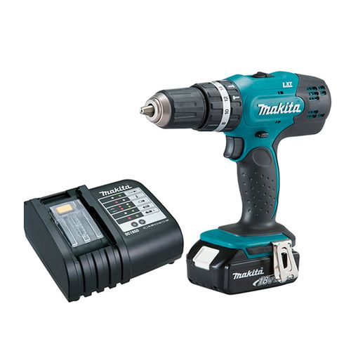 Parafusadeira Furadeira de Impacto a Bateria 1/2" 18V Makita DHP453X10