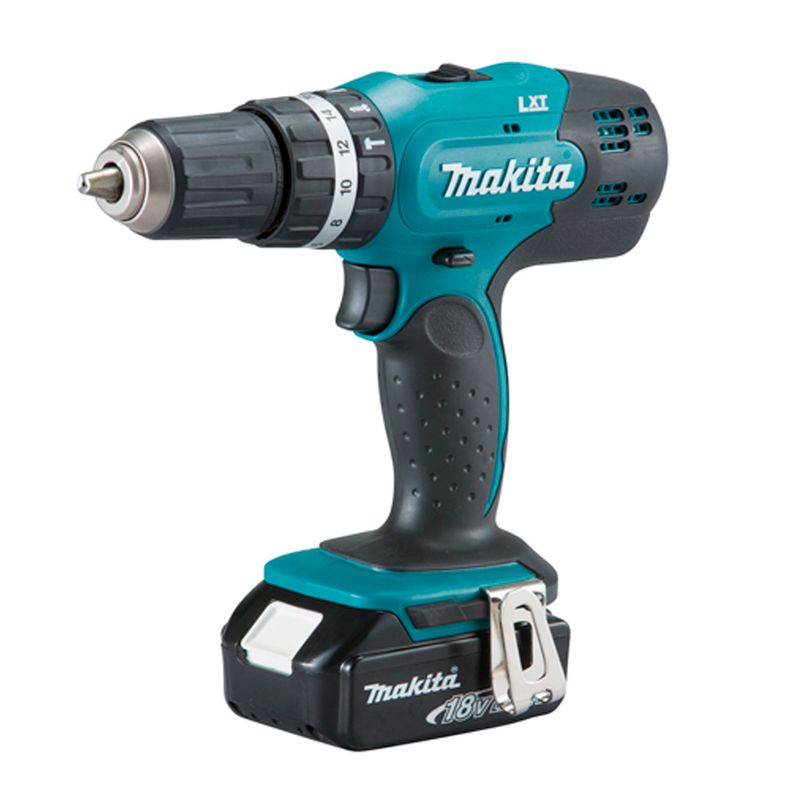 Parafusadeira---Furadeira-de-Impacto-a-Bateria-18V-Makita-DHP453X10-ANT-Ferramentas