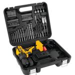 Parafusadeira---Furadeira-de-Impacto-a-Bateria-12V---74-Pecas-Vonder-PFV074-ANT-Ferramentas
