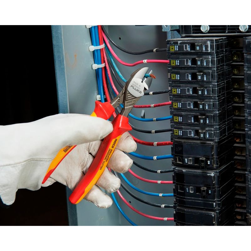 Alicate-Corte-Diagonal-Isolado-IEC-8--Fluke-INDC8-ANT-Ferramentas