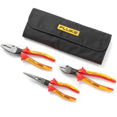 Jogo de Alicates Isolados VDE 8" Fluke IKPL3