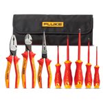 Kit-Alicate-Amperimetro-T6-1000---Jogo-de-Ferramentas-Isoladas-8-Pecas-Fluke-IBT6K-ANT-Ferramentas