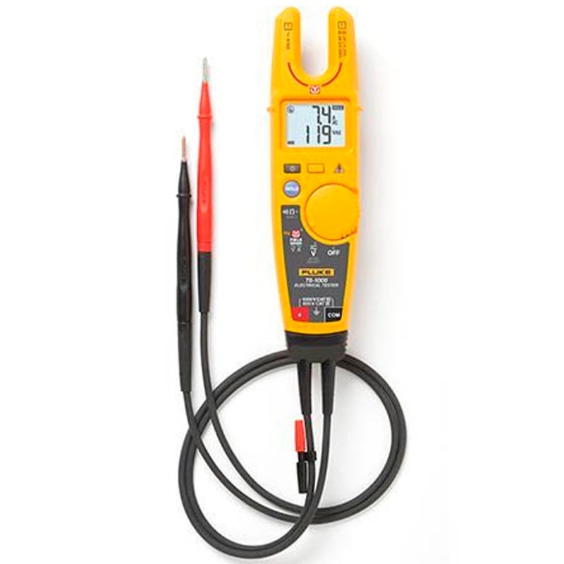 Kit-Alicate-Amperimetro-T6-1000---Jogo-de-Ferramentas-Isoladas-8-Pecas-Fluke-IBT6K-ANT-Ferramentas