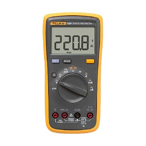 Multímetro Digital Fluke 15B+ CAT II 600V CAT I 1000V