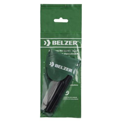 Jogo de Chaves Hexagonal Curta 1,5 a 6mm Belzer 220905bbr - 7 peças