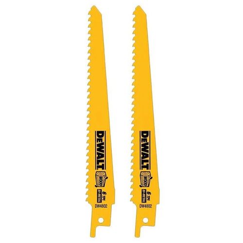 Lâmina de Serra Sabre para Madeira 6" Dewalt DW4802-2 Z
