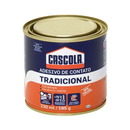 Adesivo de Contato Cascola Tradicional sem Toluol 195gr Loctite 1406653