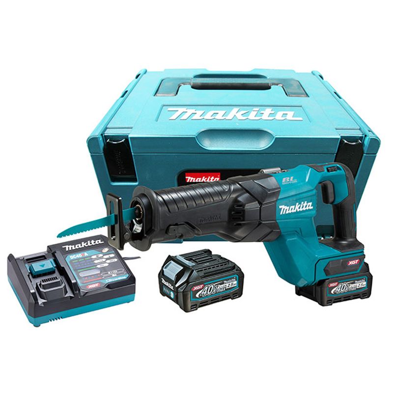 Serra-Sabre-XGT-a-Bateria-40V-2.5-Ah-Makita-JR001GD201-ANT-Ferramentas