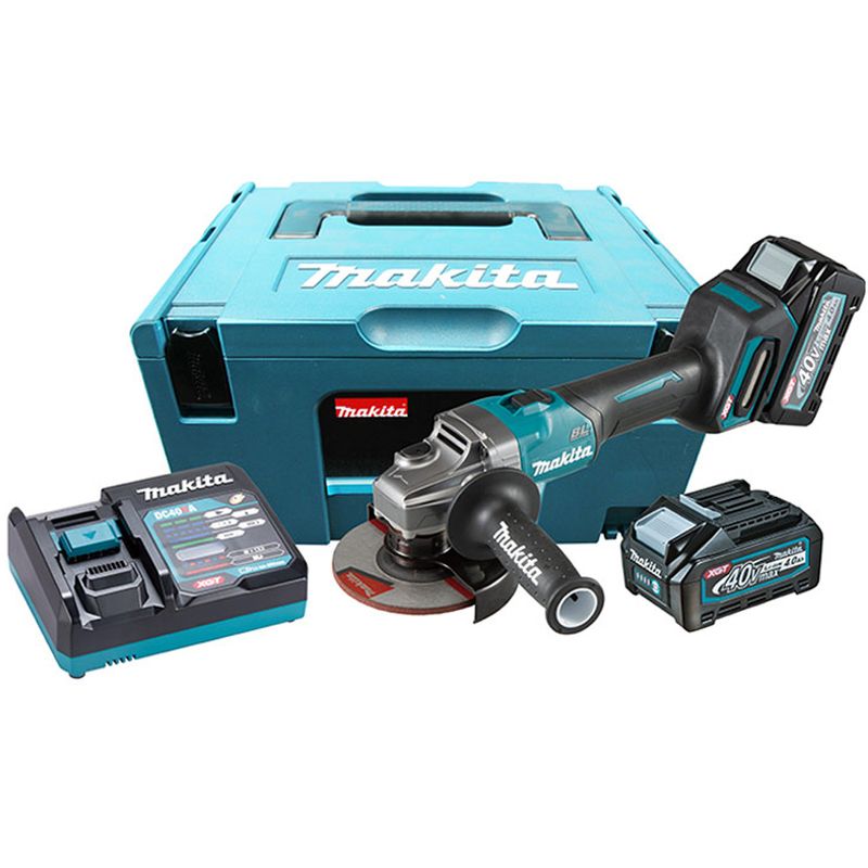 Esmerilhadeira-Angular-125mm-XGT-a-Bateria-40V-4.0Ah-Makita-GA008GM201-ANT-Ferramentas