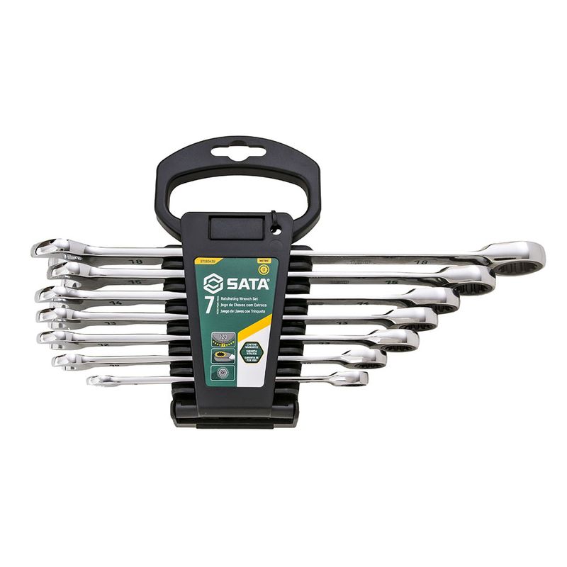 Jogo-de-Chave-Combinada-com-Catraca-8-a-18mm-Sata-7-Pecas-ST08043U-ant-ferramentas