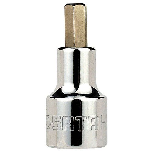 Soquete Bit Hexagonal 1/2" Sata 50mmX6mm ST24203SC