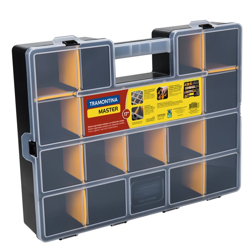 Maleta-Plastica-Organizadora-14-Divisorias-Tramontina-43805017-ANT-Ferramentas