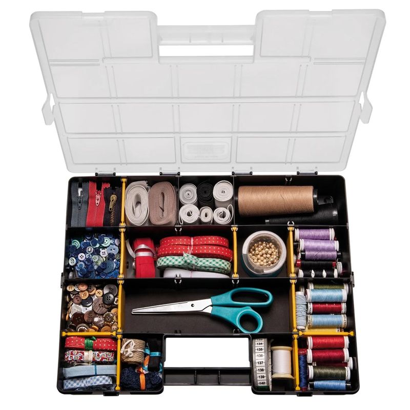Maleta-Plastica-Organizadora-14-Divisorias-Tramontina-43805017-ANT-Ferramentas