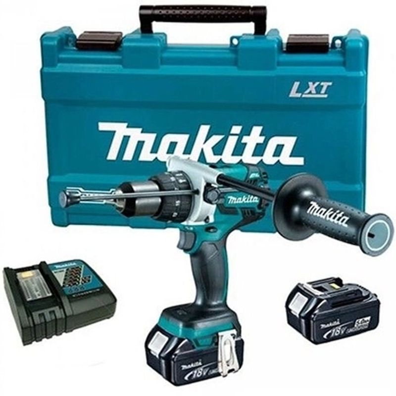 Parafusadeira-Furadeira-a-Bateria-73mm-18V-Makita-DHP481RTE-ANT-Ferramentas