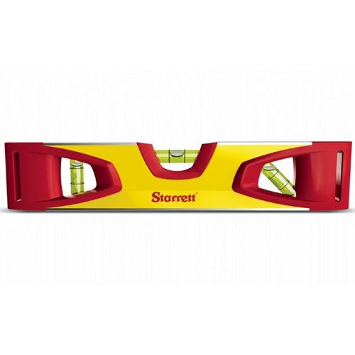 Nível de Alumínio com Base Magnética 230mm 9" Starrett KLTS9-S