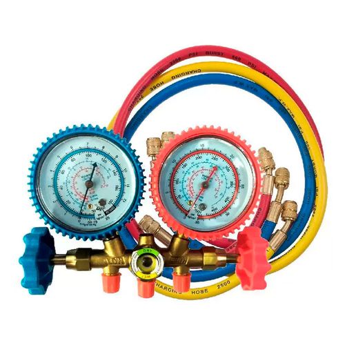 Manifold VLCT 636v Vulkan R12 R22 R134a R404a 3 Mangueiras