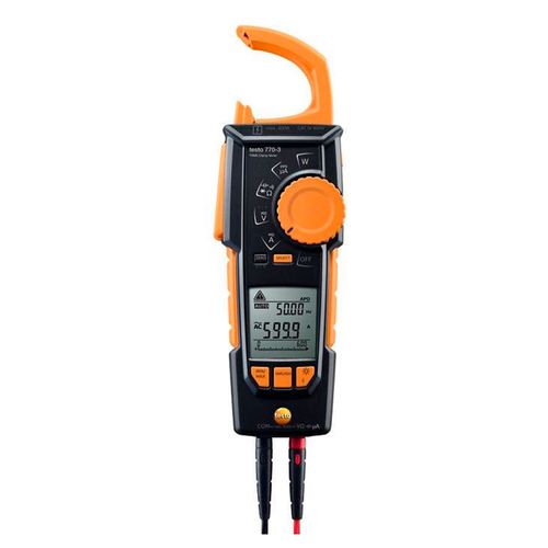 Alicate Amperímetro CAT IV 600V CAT III 1000V True RMS Testo 770-3