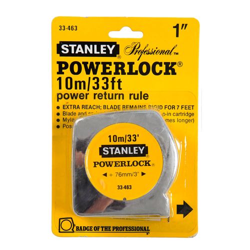 Trena Powerlock Stanley 10m/33 33-463S