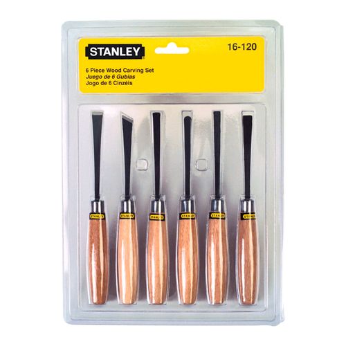 Jogo de Formão para Artesão Stanley 16-120