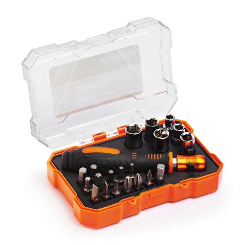 Jogo de Bits e Soquetes com 21 Peças Robust 3370144