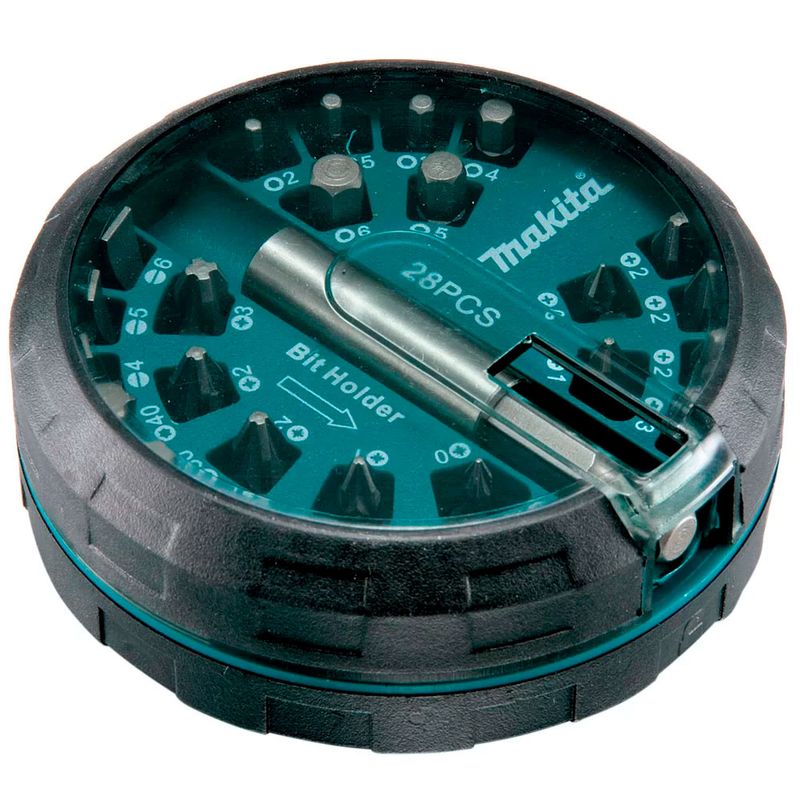 Jogo-de-Bits-com-Adaptador-e-Estojo-28-Pecas-Makita-B-28911