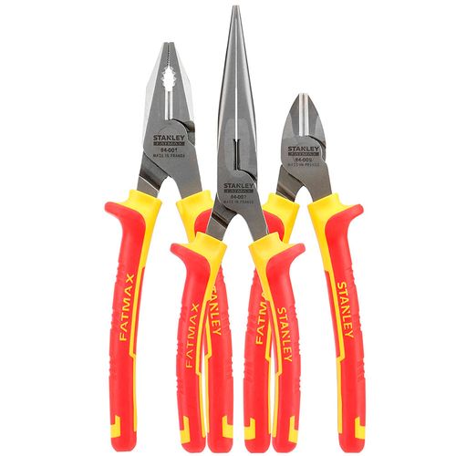 Jogo de Alicate Isolado 3 Peças Masxteel Stanley 84-011