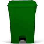 ColetordeLixoVerde100LComPedaleSemRodasBralimpiaCP10VDantferramentas