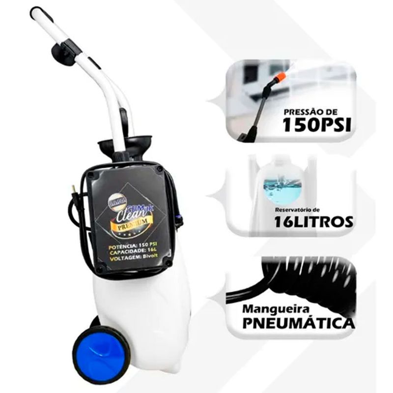 MaquinadeLimpezaparaArCondicionadoSplit16L150PsiPremiumGBMAKNR1874antferramentas